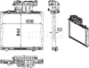 CR 1167 000P KNECHT/MAHLE Радиатор, охлаждение двигателя