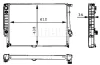 CR 326 000P KNECHT/MAHLE Радиатор, охлаждение двигателя