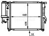 CR 333 000S KNECHT/MAHLE Радиатор, охлаждение двигателя