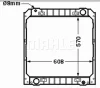 CR 502 000P KNECHT/MAHLE Радиатор, охлаждение двигателя