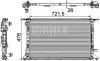 Превью - CR 905 000P KNECHT/MAHLE Радиатор, охлаждение двигателя (фото 4)