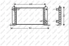 FT420R001 PRASCO Радиатор, охлаждение двигателя