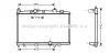 TO2318 PRASCO Радиатор, охлаждение двигателя