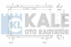 368400 KALE OTO RADYATÖR Радиатор, охлаждение двигателя