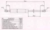 00137100 KLOKKERHOLM Газовый амортизатор крышки багажника, заднего стекла, капота