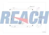 1.40.22296.032 REACH Радиатор, охлаждение двигателя