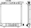 1091-0207 SAKURA Радиатор, охлаждение двигателя