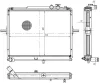 LRc 0823 LUZAR Радиатор, охлаждение двигателя