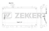 MK-1223 ZEKKERT Радиатор, охлаждение двигателя