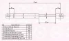 05357100 KLOKKERHOLM Газовый амортизатор крышки багажника, заднего стекла, капота