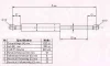 20367100 KLOKKERHOLM Газовый амортизатор крышки багажника, заднего стекла, капота