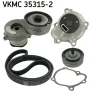 VKMC 35315-2 SKF Водяной насос + комплект ручейковых ремней