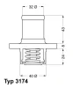 3174.89D WAHLER Термостат, охлаждающая жидкость