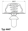 4447.85D WAHLER Термостат, охлаждающая жидкость