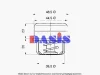 750417N AKS DASIS Термостат, охлаждающая жидкость