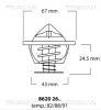 8620 2682 TRISCAN Термостат, охлаждающая жидкость