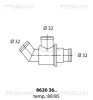 8620 3680 TRISCAN Термостат, охлаждающая жидкость