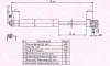 34397102 KLOKKERHOLM Газовый амортизатор крышки багажника, заднего стекла, капота