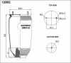 39002-A3P AIRTECH Пневмопод. без стак. 1t300-30 1шп.m12 1шп-шт.m12/m22 н: 1шп.m12 ror