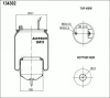 36418K AIRTECH Пневмоп. со стак. 1шп-шт.m16/24 смещ.80+кроншт.4отв.порш сталь 1шп.m14 volvo fm/fh9/12/16