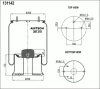 391318K AIRTECH Пневмопод. со стак. 2 шп.m10смещ.10.1отв.шт.m22. порш. ст.2отв.m16 rolfo/cardi/viberti