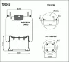 34028K AIRTECH Пневмоподушка со стак. 2шп.m12 смещ.25 1отв-шт.m22 поршень сталь 4отв.m12 schmitz,weweler