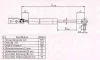 34737101 KLOKKERHOLM Газовый амортизатор крышки багажника, заднего стекла, капота