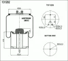 34912K AIRTECH Пневмопод. со стак. 4912np07 1шп.d12 1шп.m16 2шп-шт.m16+m24 порш.сталь 1шп. m16 rvi