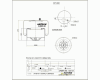 3418501K AIRTECH Пневмоподушка со стак. 4185np01 1шп.-шт.m16/m24 поршень 1отв.m16x1.5 mb