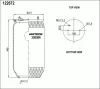 330304P AIRTECH Пневмоподушка без стак. 2шп.d12 1отв-шт.m14 н: d147.3 omn scania 4-ser.