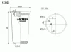 34885P AIRTECH Пневмопод. без стак. 1шп.m12 1штуц.m16 смещ.35 низ:отв.d130.8 man tgl