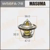W56FA-78 MASUMA Термостат, охлаждающая жидкость
