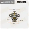 WV64MC-82 MASUMA Термостат, охлаждающая жидкость