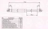 50497100 KLOKKERHOLM Газовый амортизатор крышки багажника, заднего стекла, капота