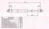 55137100 KLOKKERHOLM Газовый амортизатор крышки багажника, заднего стекла, капота