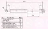 60497120 KLOKKERHOLM Газовый амортизатор крышки багажника, заднего стекла, капота