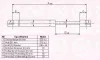 65212800 KLOKKERHOLM Газовый амортизатор крышки багажника, заднего стекла, капота