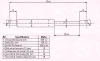 81167120 KLOKKERHOLM Газовый амортизатор крышки багажника, заднего стекла, капота