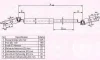 81547101 KLOKKERHOLM Газовый амортизатор крышки багажника, заднего стекла, капота