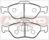 Превью - AKD-1247 AKYOTO Колодки тормозные дисковые передние (10130192/130715/0006726/4, китай) (фото 2)