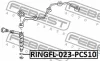 Превью - RINGFL-023-PCS10 FEBEST Уплотнительное кольцо, клапанная форсунка (фото 2)