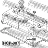 Превью - HCP-007 FEBEST Уплотнительное кольцо, шахта свечи (фото 2)