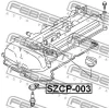 Превью - SZCP-003 FEBEST Уплотнительное кольцо, шахта свечи (фото 2)