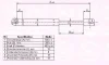 95067100 KLOKKERHOLM Газовый амортизатор крышки багажника, заднего стекла, капота