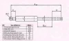 95297110 KLOKKERHOLM Газовый амортизатор крышки багажника, заднего стекла, капота