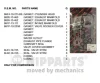 J1243088 NIPPARTS Комплект прокладок, головка цилиндра