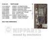 J1248013 NIPPARTS Комплект прокладок, головка цилиндра