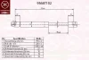 95687102 KLOKKERHOLM Газовый амортизатор крышки багажника, заднего стекла, капота