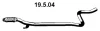 19.5.04 EBERSPÄCHER Труба выхлопного газа