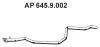 645.9.002 EBERSPÄCHER Труба выхлопного газа